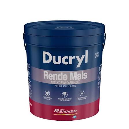DUCRYL RINDE MAS BLANCO  FOSCO 18LTS. RENNER