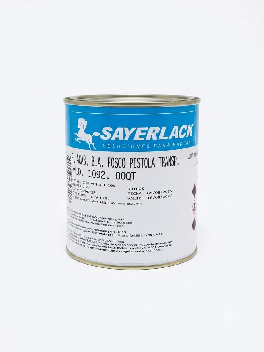 FONDO YLO 1092 TERMIN. TRANSP. MATE 0.90LTS  SAYERLACK