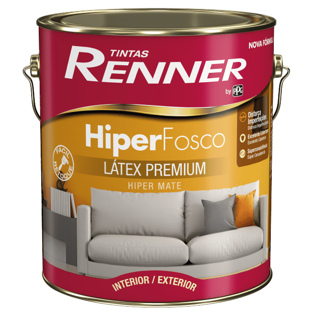 HIPER FOSCO LATEX PREMIUN BLANCO 0.900LTS. - RE8801