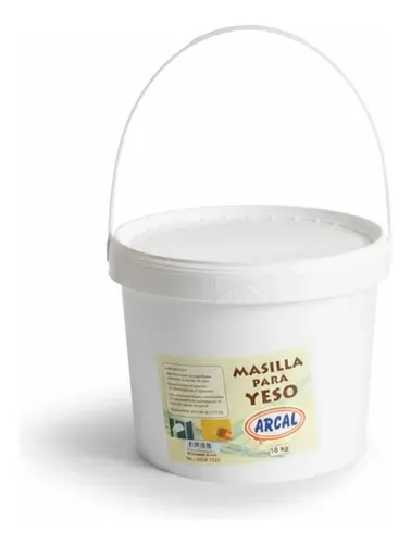 MASILLA P/YESO 18KG. ARCAL
