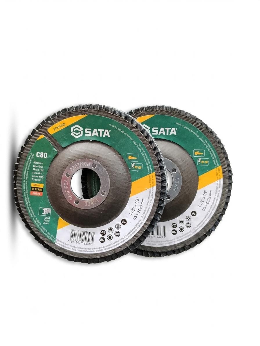 DISCO FLAP 115MM GR. 80  SATA