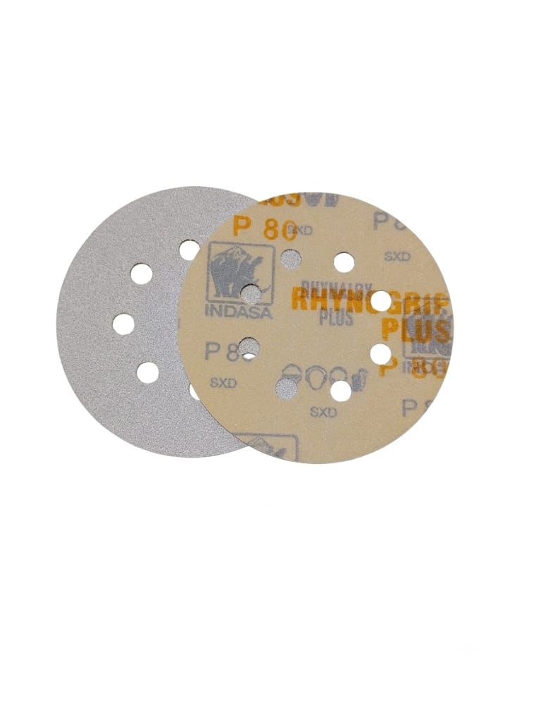 DISCO 125MM P 80 RHYNOGRIP INDASA 