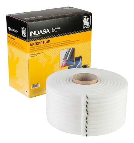 CORDON ESPUMA INDASA RHYNO MASKING 50MT X 13 MTS 