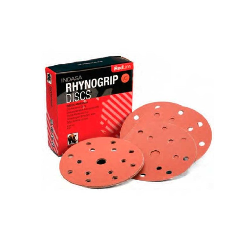 DISCO 150MM P2000 roja RHYNOGRIP INDASA 