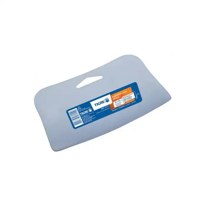 ESPATULA PLASTICA P/MASILLA 136X76MM TIGRE