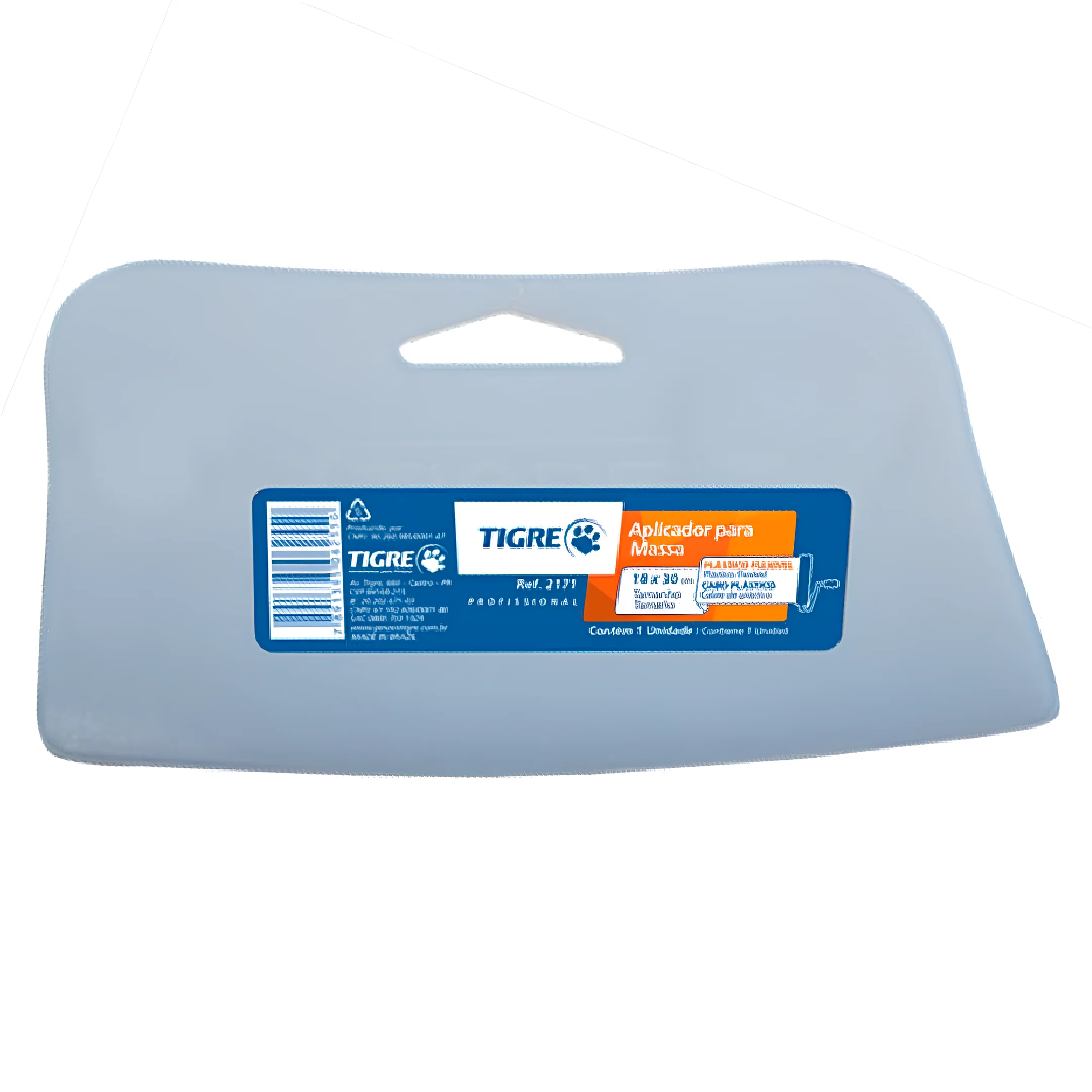 ESPATULA PLASTICA P/MASILLA 98X73MM TIGRE