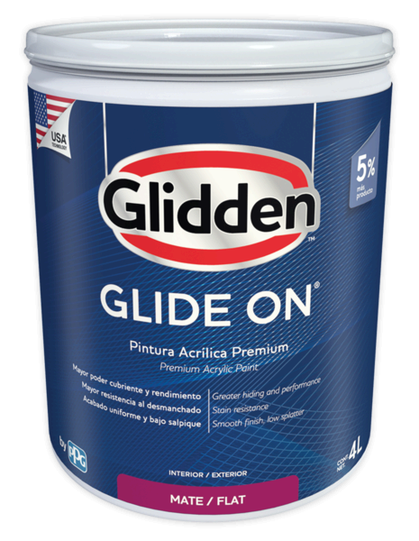 GLIDE-ON BLANCO MATE X4LTS GLIDDEN