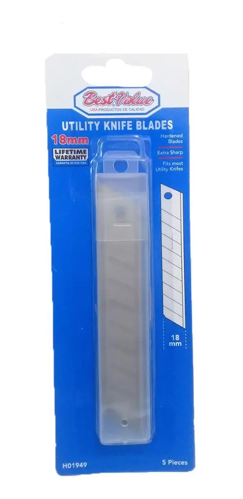 REPUESTO TRINCHETA ANCHA 5PZ -BEST VALUE